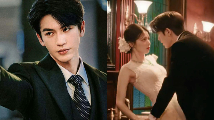 Trương Lăng Hách tái xuất cùng Vương Sở Nhiên trong Giây phút ấy vượt quá giới hạn, bộ phim gây nhiều tranh luận sau khi lên sóng. Ảnh: Sohu.