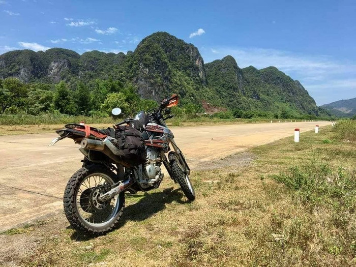Con đường đi chinh phục đỉnh núi &nbsp;Pu Xai Lai Leng. Ảnh: hub2s