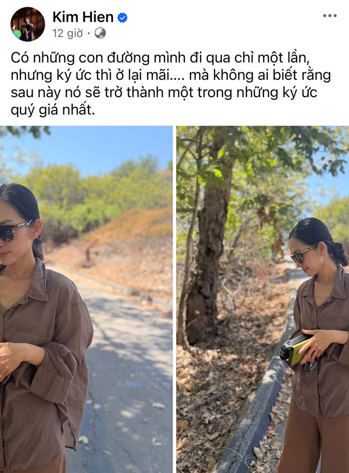 Dòng trạng thái mới nhất của Kim Hiền nhận được nhiều sự đồng cảm từ người hâm mộ. Ảnh: Chụp màn hình.
