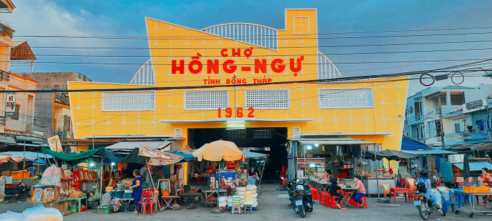 Những ngôi chợ quê ở Đồng Tháp quê Hồ Văn Cường vẫn giữ trọn nét miền Tây xưa Ảnh 4