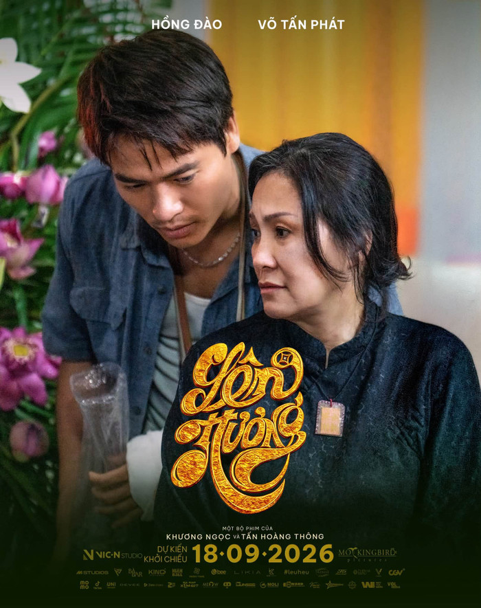Hồng Đào và Võ Tấn Phát trong dự án Lên Hương. Ảnh: FBNV&nbsp;