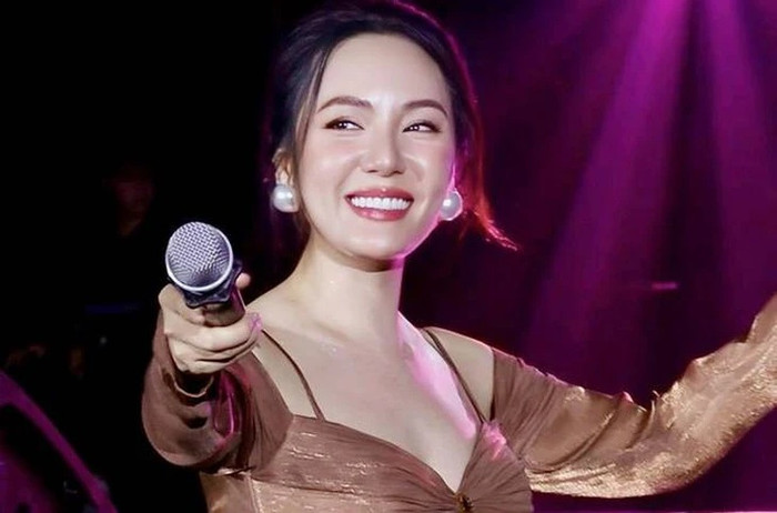 Phương Linh có màn trở lại ấn tượng trên các sân khấu âm nhạc dù không ra mắt sản phẩm mới.