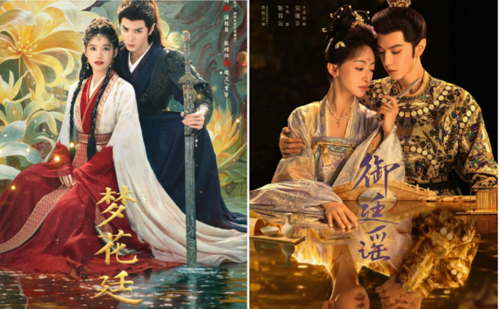 Hai tạo hình khác biệt của Trần Triết Viễn trong Ngự Đình Dao và Mộng Hoa Đình thu hút nhiều bàn luận từ khán giả.