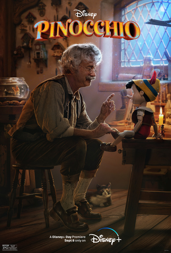 Pinocchio (2022) quy tụ nhiều tên tuổi lớn nhưng vẫn trở thành một trong những bản live-action bị đánh giá thấp nhất của Disney. Ảnh: Disney.