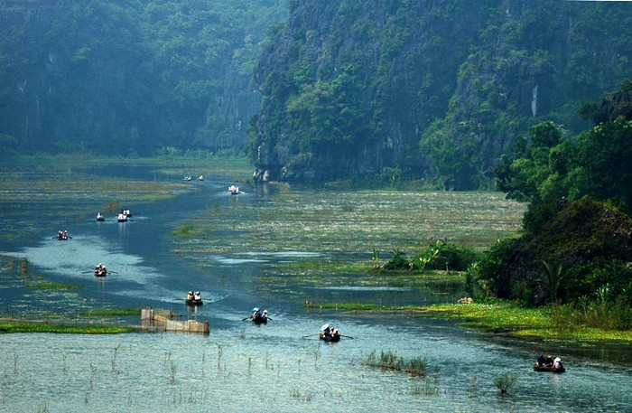 Tam Cốc - Bích Động. Ảnh: wikipedia.org
