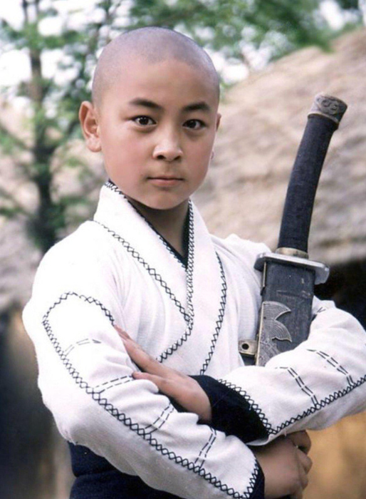Thích Tiểu Long hồi nhỏ.