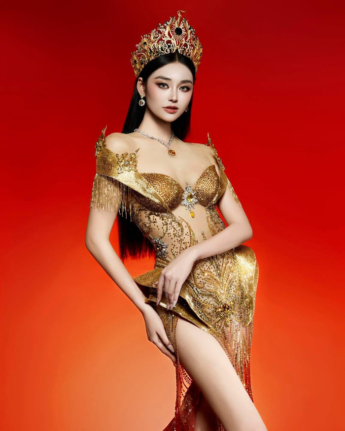 Nhiều khán giả đang bày tỏ sự lo lắng cho tình trạng sức khoẻ của đương kim Miss Grand Vietnam. Ảnh: FBNV