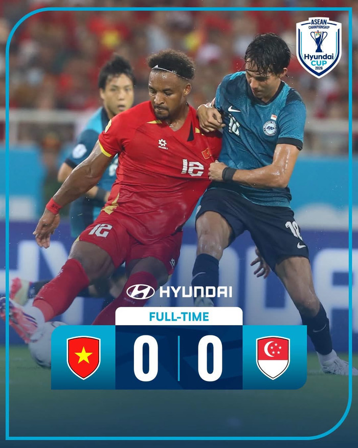 Tuyển Việt Nam bị Singapore cầm hòa ngay tại Mỹ Đình khiến nhiều CĐV Indonesia thêm tự tin trước cuộc đối đầu có thể quyết định tấm vé đi tiếp ở bảng A AFF Cup 2026. Ảnh: ASEAN United FC