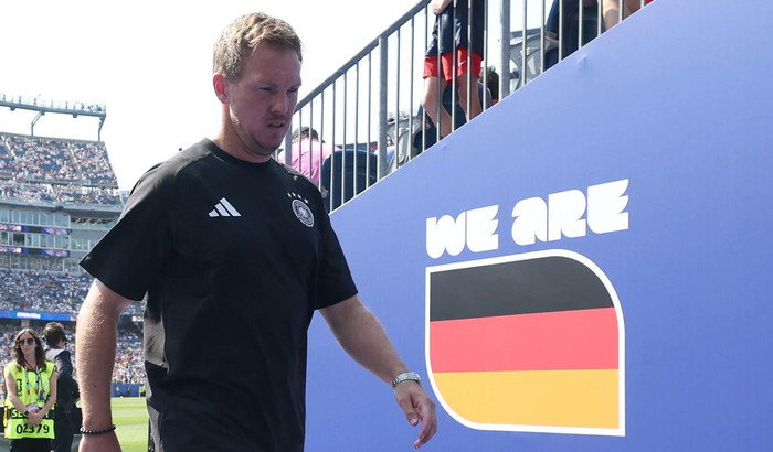 Julian Nagelsmann đã chính thức rời cương vị HLV trưởng đội tuyển Đức sau khi “Cỗ xe tăng” dừng bước ngay ở vòng 32 đội World Cup 2026. Ảnh: FIFA