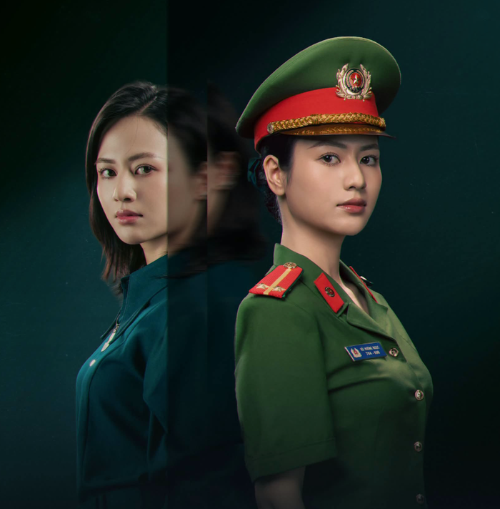 Việt Hoa đảm nhận vai Mai, mang thân phận chiến sĩ công an Hương Ngọc trong phim Lửa Trắng (Ảnh: FBNV).