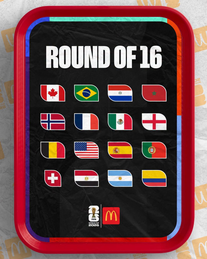 16 đội đi tiếp ở World Cup 2026. Ảnh: FIFA