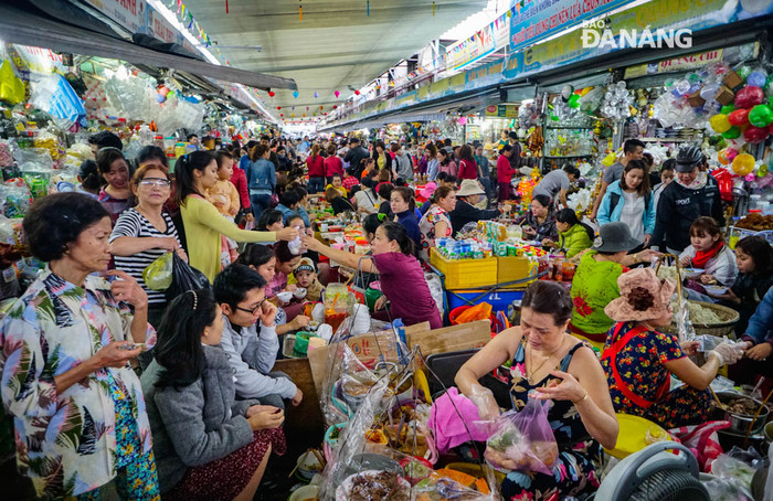 Hình ảnh tại chợ Cồn. Ảnh: báo Đà Nẵng