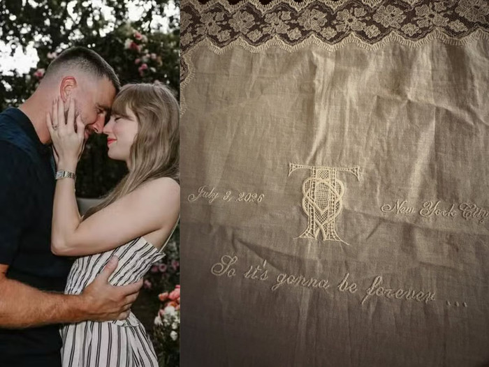 Taylor Swift cài cắm 'bí mật' trong ngày cưới, fan phát hiện ngay lập tức Ảnh 2