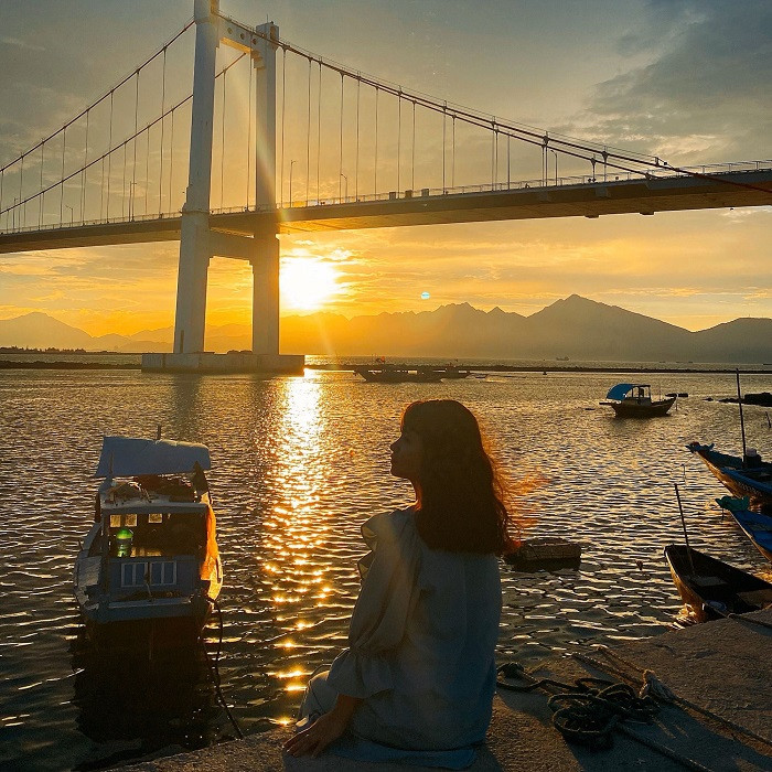 Theo chân Hoa hậu Tiểu Vy, khám phá những góc ngắm hoàng hôn đẹp nhất Đà Nẵng Ảnh 3