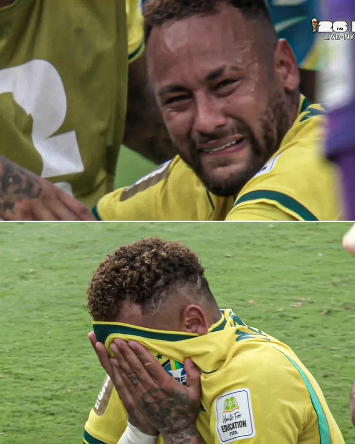 Brazil thua chính mình trước khi bị Haaland kết liễu. Ảnh: ESPN
