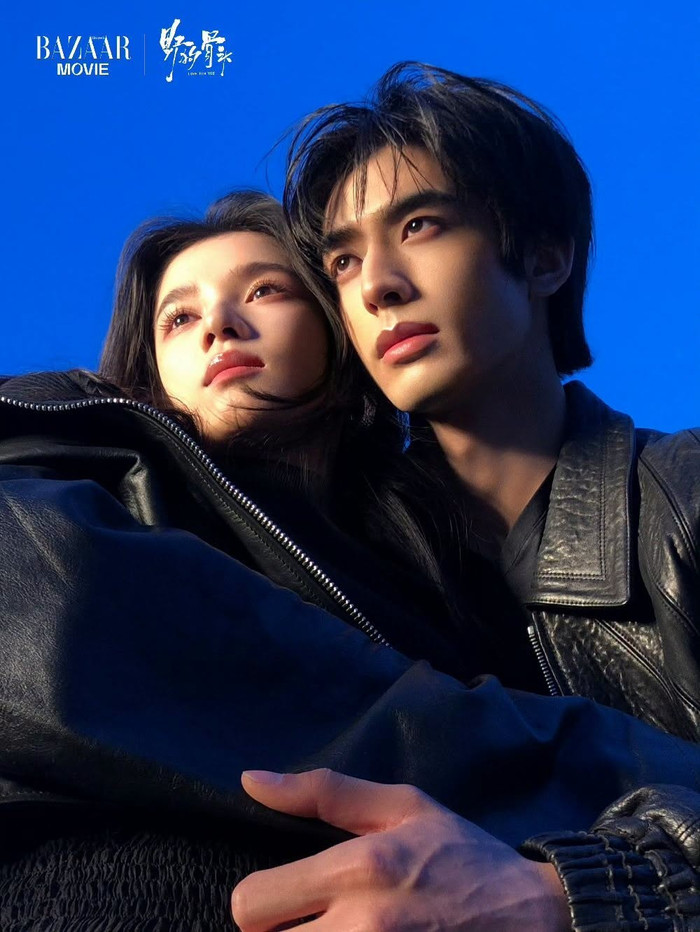 Mạng xã hội 'dậy sóng' với Tống Uy Long và Trương Tịnh Nghi. Ảnh: Harpers Bazaar Movie