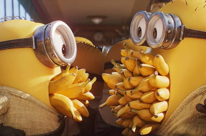 Màn lột xác về mặt nội dung của Minions and Monsters đưa khán giả trở lại bối cảnh Hollywood những năm 1920 đầy hoài cổ và vui nhộn. Ảnh: NSX