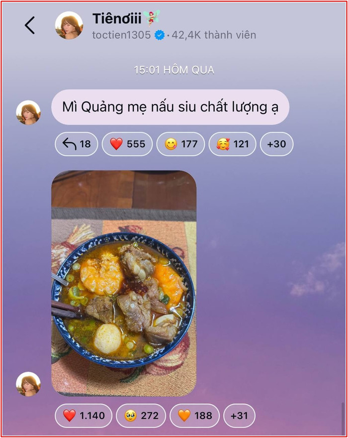 Ảnh: Instagram nhân vật&nbsp;