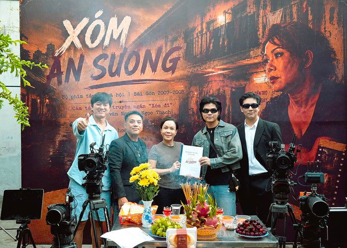 Việt Hương tái hợp đạo diễn Mr. Tô sau lần hợp tác ở Xóm Chùa. Ảnh: ĐPCC