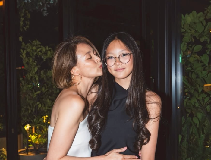 Choo Sarang - con gái siêu mẫu Yano Shiho.