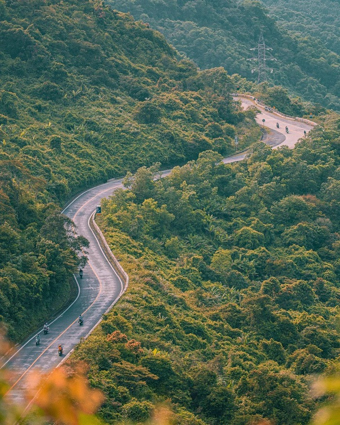 Vẻ đẹp tại đèo Hải Vân (Ảnh: @_im.rot_)
