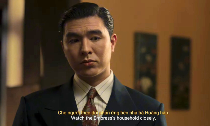 Steven Nguyễn trong phim Hoàng Hậu Cuối Cùng.