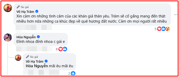 Hòa Minzy nhận xét đúng 7 chữ về ca sĩ Võ Hạ Trâm Ảnh 3