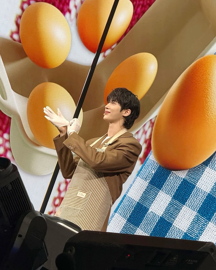 Byeon woo Seok đăng ảnh fan meeting.