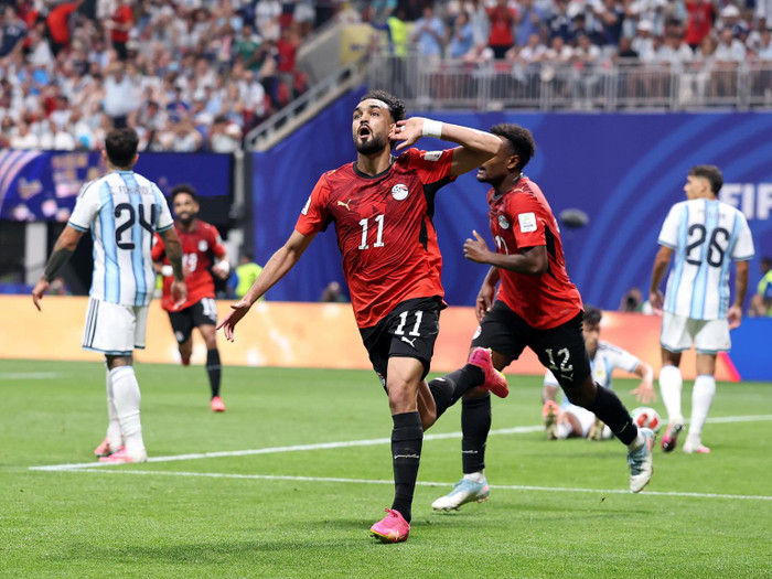 Ai Cập dẫn 2-0 rồi thua ngược 2-3. Ảnh: FIFA
