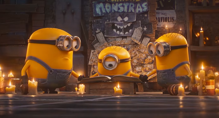 Minions & Quái Vật đưa khán giả quay ngược thời gian về Hollywood những năm 1920. Ảnh: NSX