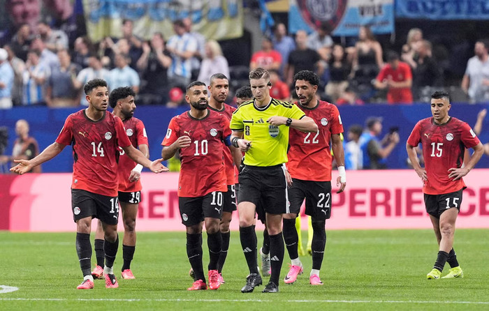 Thất bại 2-3 trước Argentina ở vòng 1/8 World Cup 2026 chưa khép lại khi phía Ai Cập quyết định đưa vụ việc lên FIFA. Ảnh: Reuters