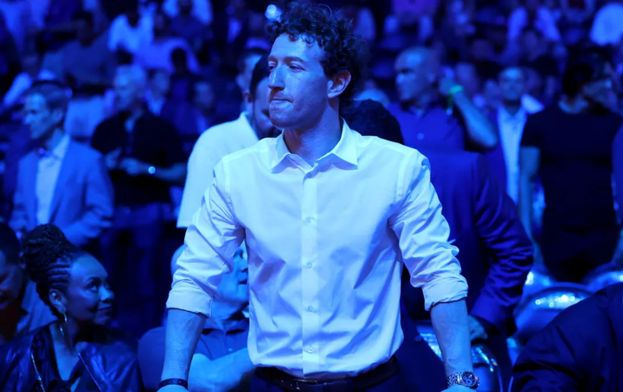 Mark Zuckerberg theo dõi sự kiện UFC Freedom 250 tại Nhà Trắng vào ngày 14 tháng 6 năm 2026 ở Washington, DC. Ảnh: Getty Images