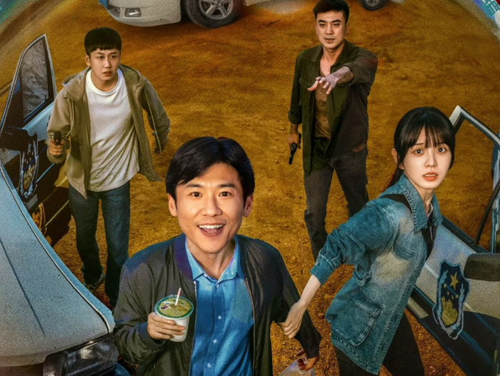 Đây là đại diện hiếm hoi của dòng phim hình sự pha hài. Ảnh: Weibo