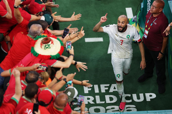 Không còn là “ngựa ô” như tại World Cup 2022, Morocco giờ đây được chính truyền thông Pháp nhìn nhận như một ứng viên thực sự cho chức vô địch.&nbsp;Ảnh: FIFA