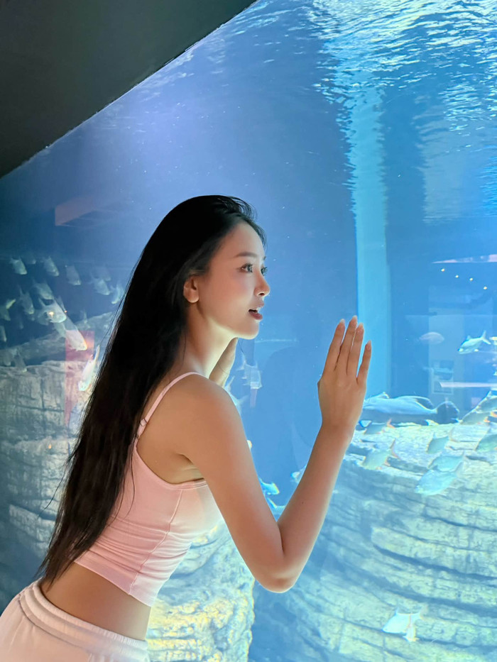 Nhan sắc đời thường của Á hậu Bùi Khánh Linh gây thương nhớ. (Nguồn: FBNV)