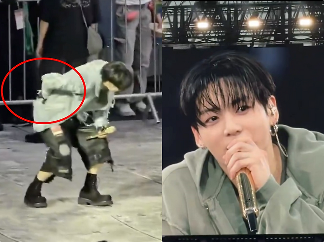 Jungkook (BTS) bị chấn thương Ảnh 1