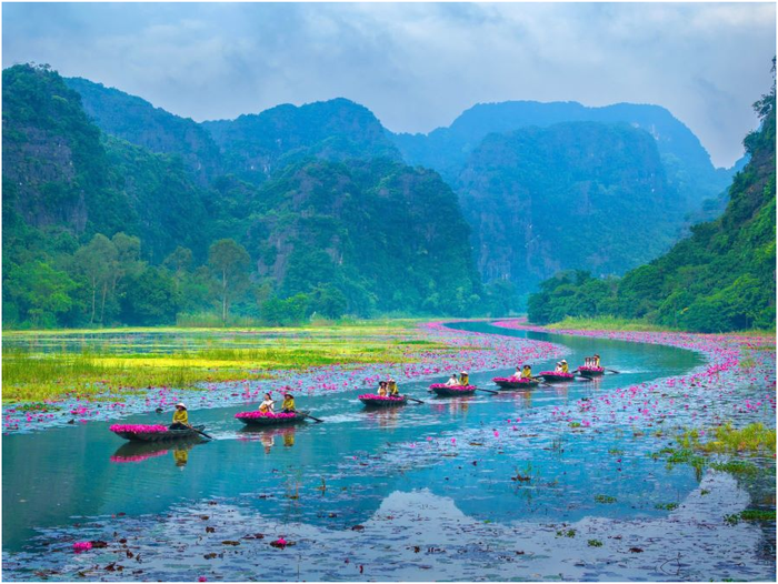 Cảnh sắc Tam Cốc. Ảnh: Sở Du lịch Ninh Bình