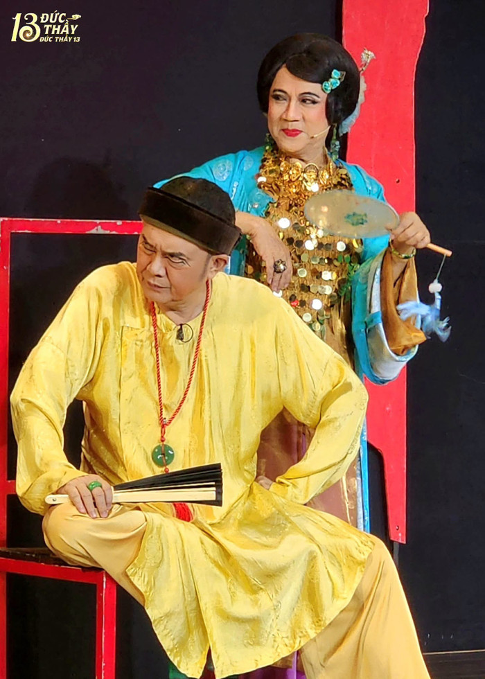 NSƯT Thành Lộc và NSƯT Hữu Châu: hơn 30 năm đồng hành, từ bạn diễn ăn ý đến tri kỷ trên sân khấu Việt. Ảnh: Fanpage Thành Lộc.