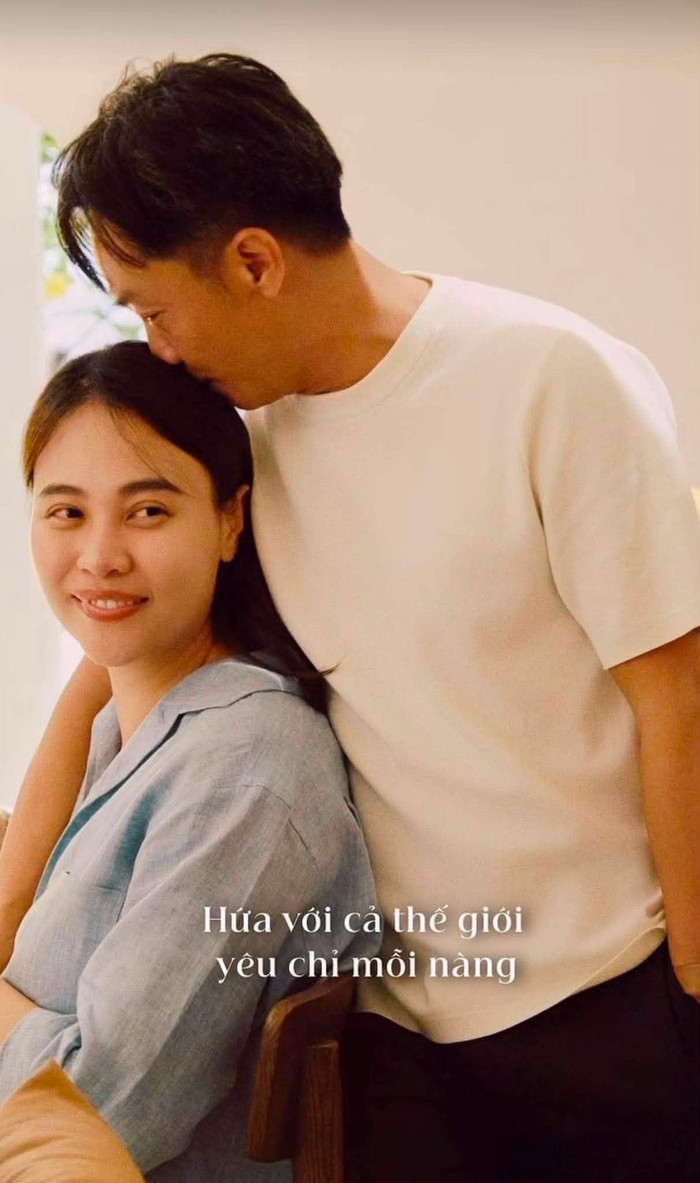 Cường Đô La cảm ơn vợ là Đàm Thu Trang sau 7 năm kết hôn vì cô đã luôn lo lắng cho chồng cùng 3 con.