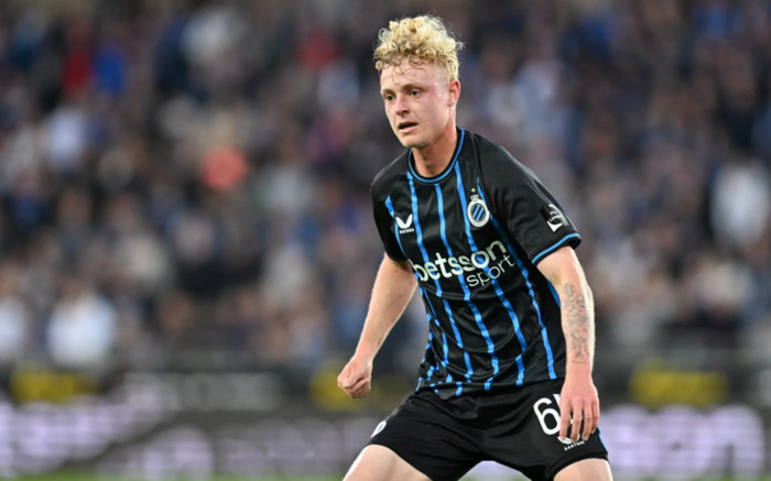 Manchester United và Arsenal đang cùng dành sự quan tâm cho Joaquin Seys, hậu vệ trái trẻ đang thi đấu nổi bật trong màu áo Club Brugge. Ảnh: Getty