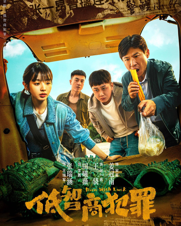 Tội Phạm IQ Thấp của Điền Hi Vi gây chú ý khi đạt 8,2 điểm trên Douban. Ảnh: Weibo