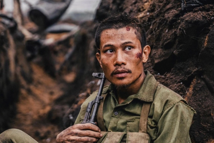 Diễn viên Phương Nam trong 'Mưa Đỏ'.