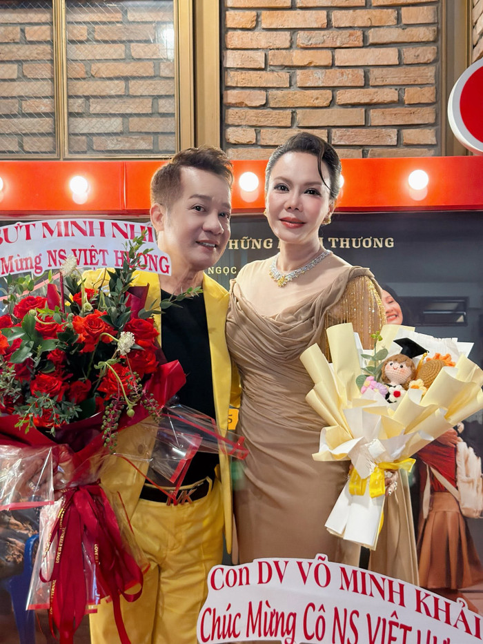 Minh Nhí là người thầy có ảnh hưởng đặc biệt đến hành trình nghệ thuật của Việt Hương. Ảnh: FBNV.