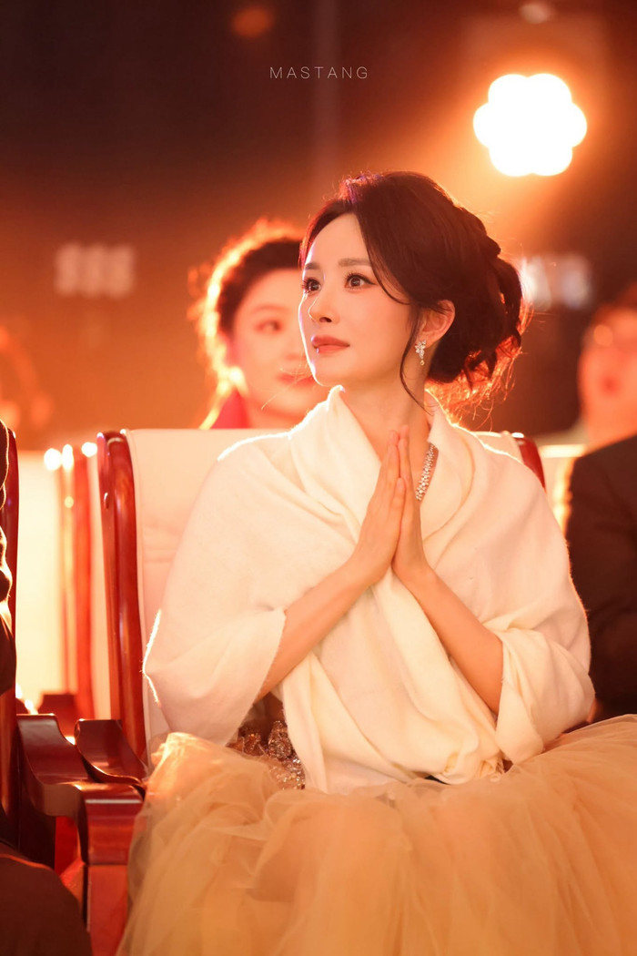 Ba vai diễn ở cả điện ảnh lẫn truyền hình đưa Dương Mịch vào nhiều cuộc đua lớn trong cùng một năm, dù chiến thắng vẫn chưa đến. Ảnh: Weibo.