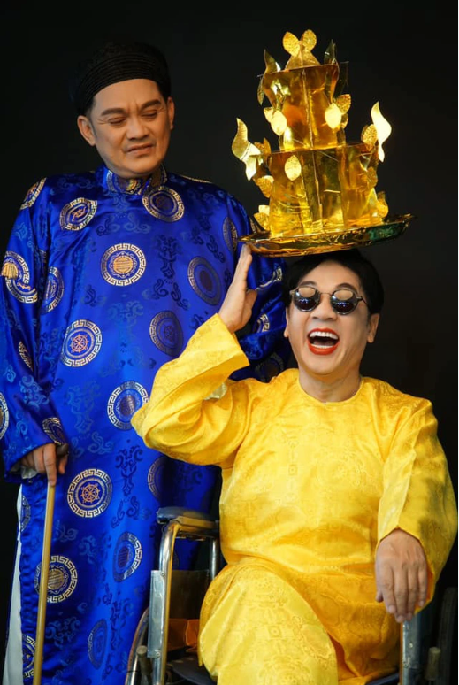 Hữu Châu và Thành Lộc là cặp đôi thân thiết nổi tiếng của sân khấu kịch Việt Nam. Ảnh: Tuổi trẻ