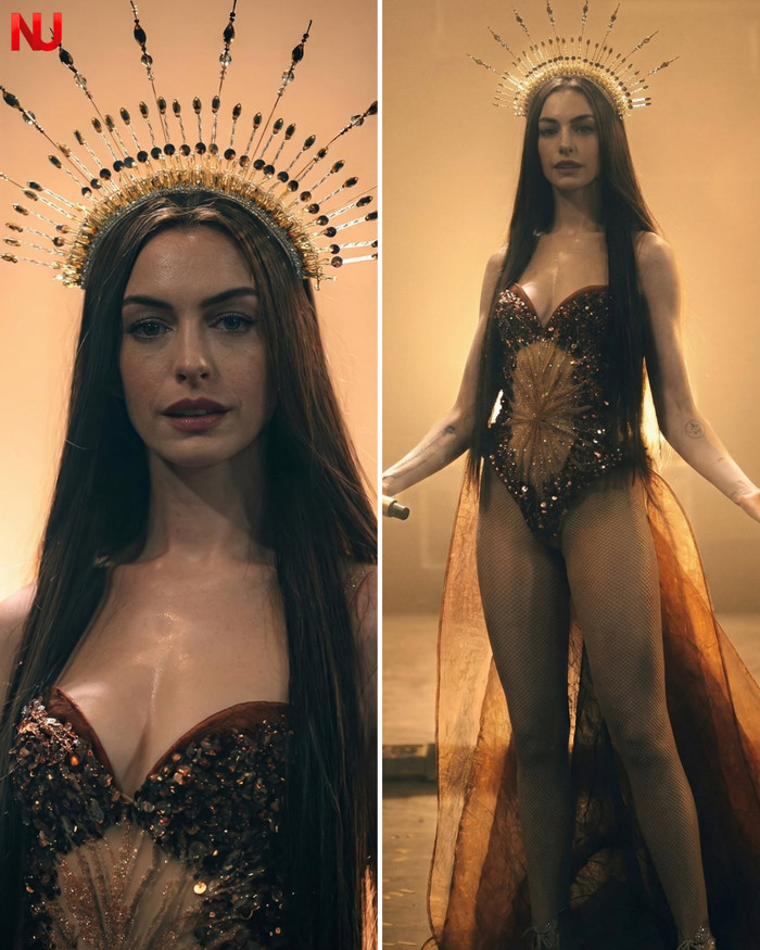 Mother Mary đưa Anne Hathaway vào hình tượng ngôi sao nhạc pop nhiều ám ảnh, nhưng bộ phim không đạt kết quả khả quan tại phòng vé. Ảnh: NSX.