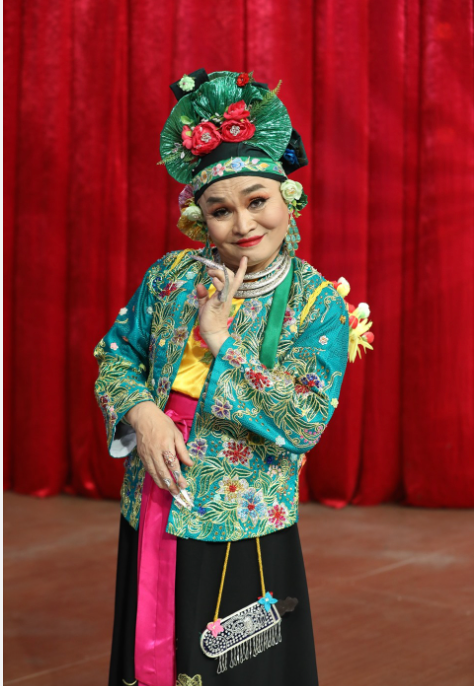 Xuân Hinh hoá trang trong các vai diễn.