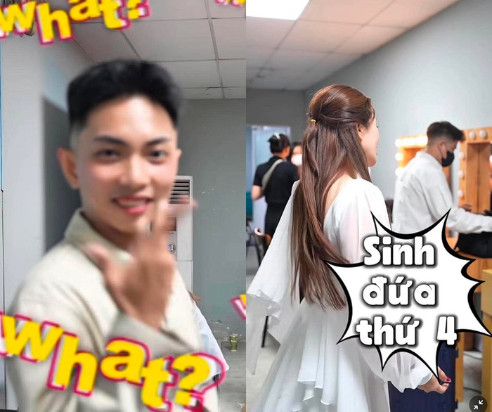 Phan Hiển phản ứng 'cười trừ' khi Khánh Thi nói về sinh con lần 4.