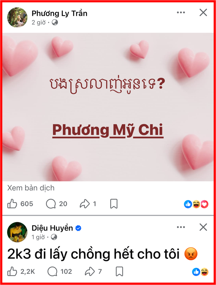 Phương Ly và Pháo cũng đứng ngồi không yên khi Phương Mỹ Chi 'lấy chồng'.