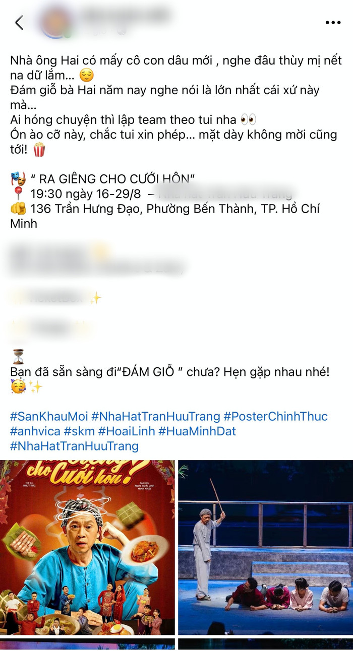 &nbsp; NSƯT Hoài Linh xuất hiện trong vở kịch Ra Giêng Cho Cưới Hôn?. Ảnh: Chụp màn hình